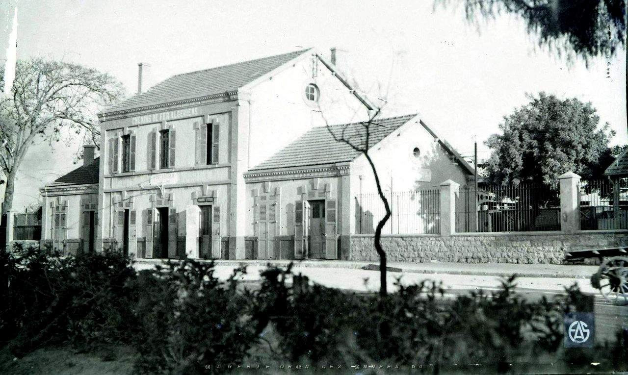 Mostaganem 534- Gare  COLLECTION DES AMIS DE ND DE SANTA CRUZ.JPG